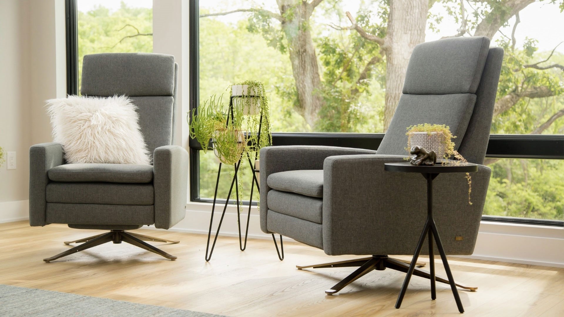 American Leather Re Invented Recliner Simon