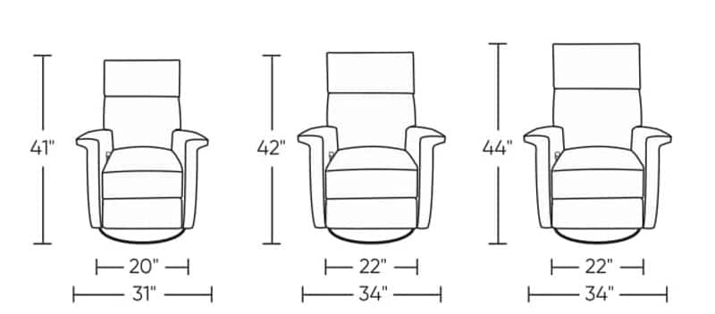 , American Leather Comfort Recliner Collection, BY DESIGN furniture + interior design
