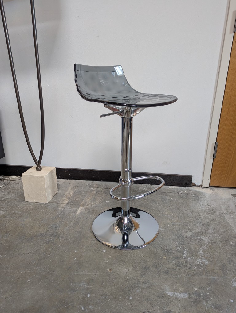 , Ice Pneumatic Stool – Clearance, BY DESIGN furniture + interior design
