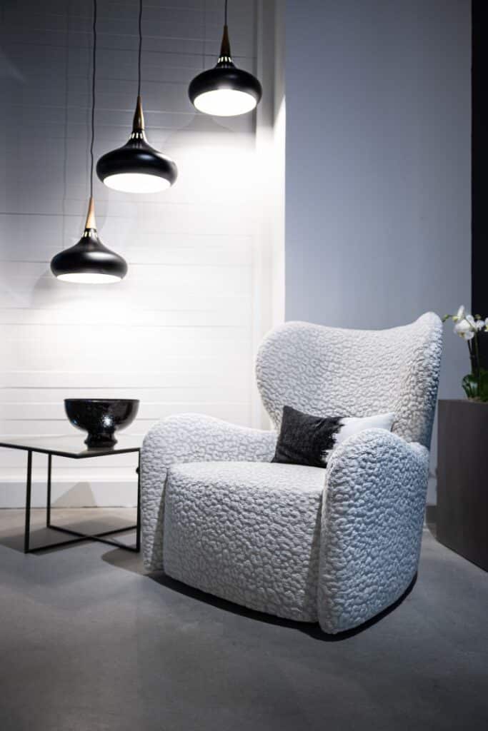 kobe wingback chair