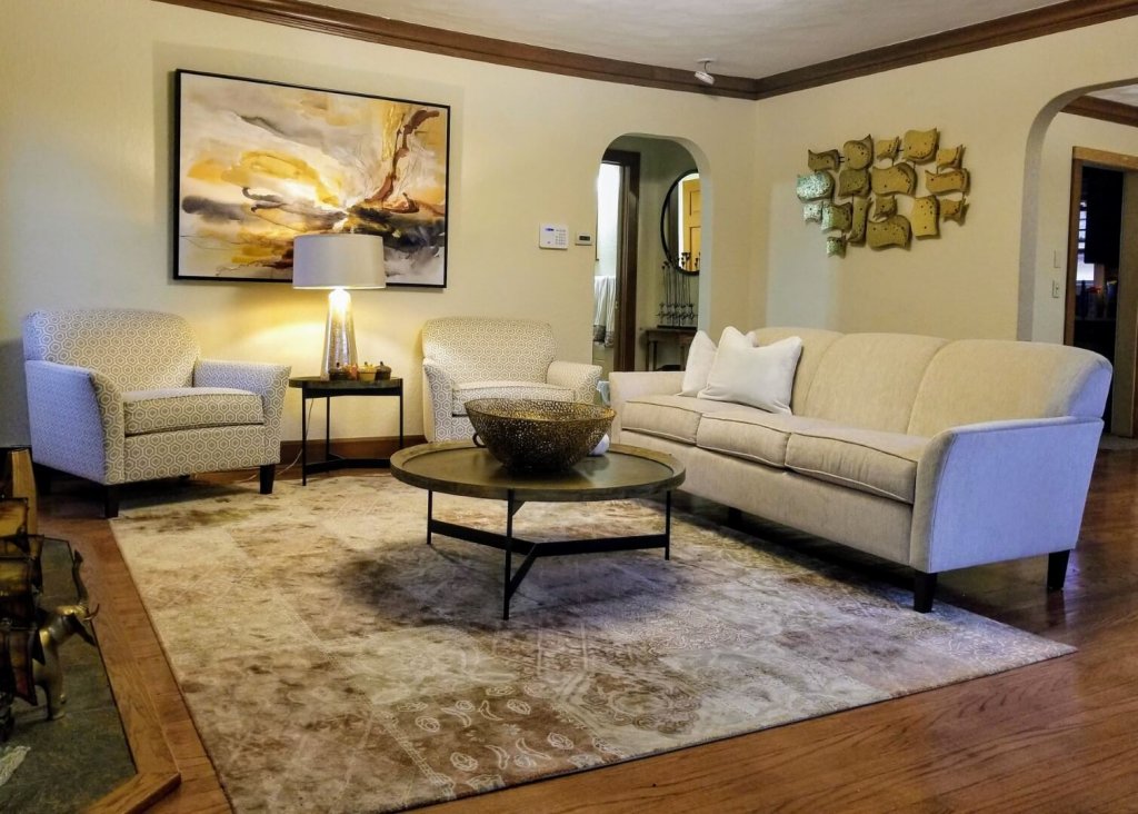 New Classics Style Interior Design Project in traditional home, Old Friends – New Spaces, BY DESIGN furniture + interior design