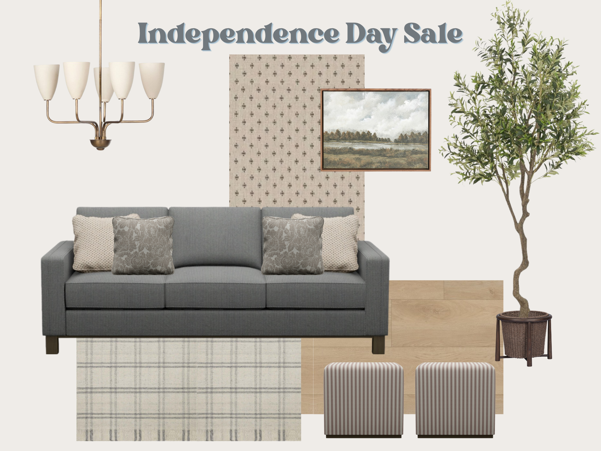 Independence Day Custom Upholstery Sale