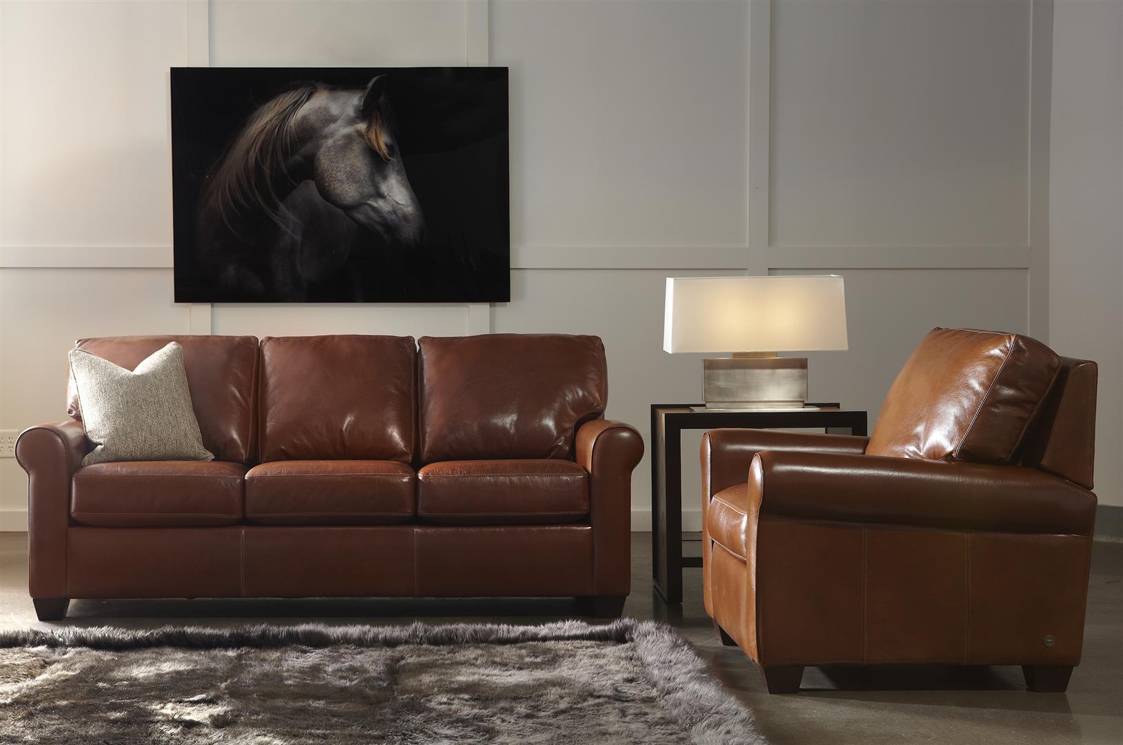 Classics Collection - Savoy - American Leather - By Design Furniture + Interior Design - Des Moines