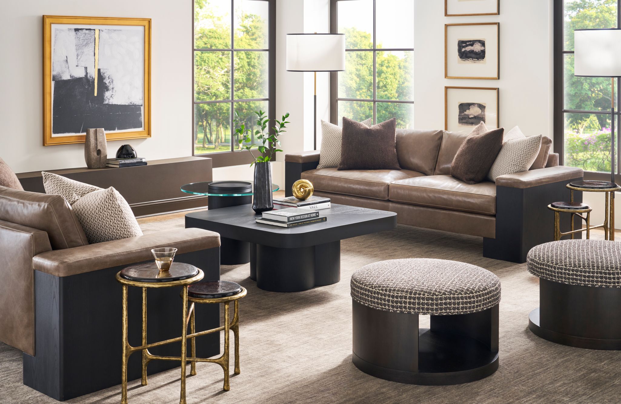 Sophisticated Black Umber Color Scheme, Sophisticated Black and Umber Color Scheme: Depth and Warmth in Contemporary Interiors, BY DESIGN furniture + interior design
