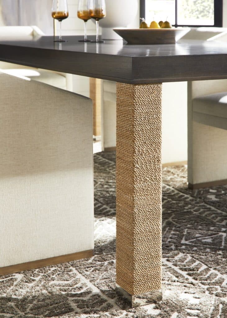 , Lampakanay Woven Leg Dining Table, BY DESIGN furniture + interior design