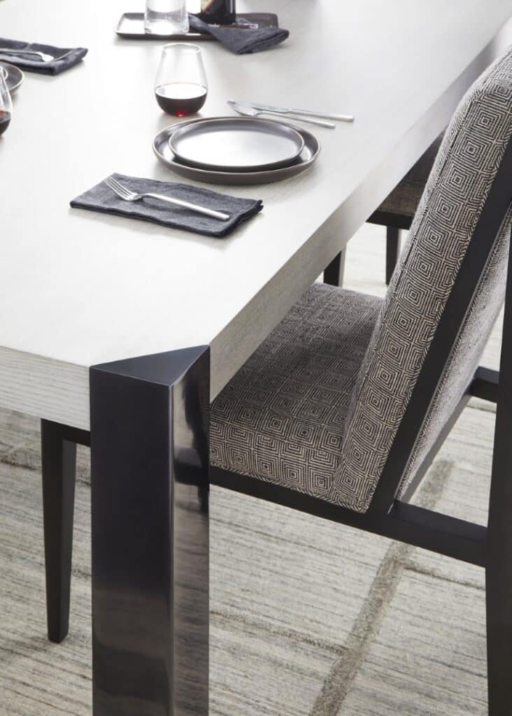 , Angled Leg Dining Table, BY DESIGN furniture + interior design