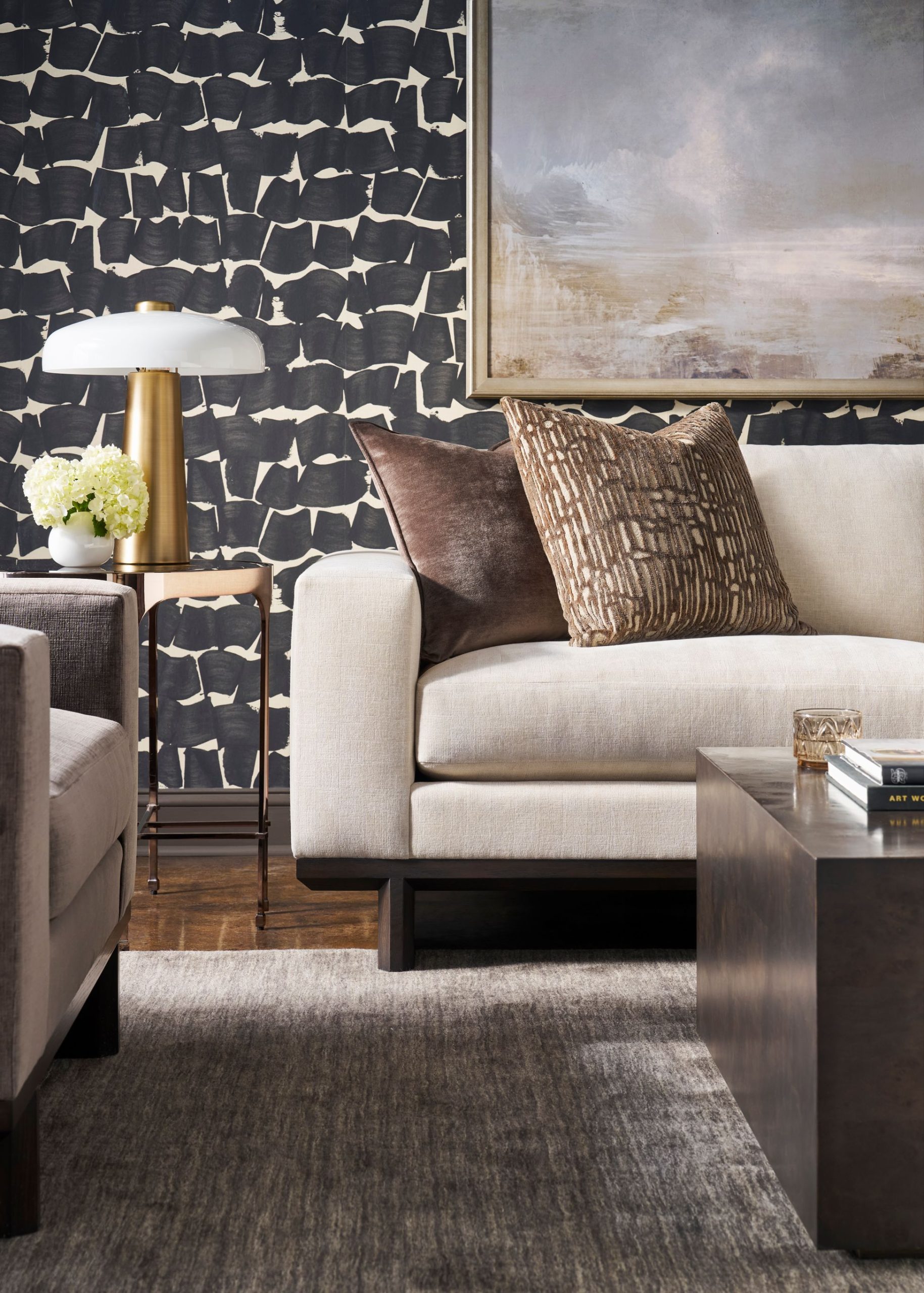 Sophisticated Black Umber Color Scheme