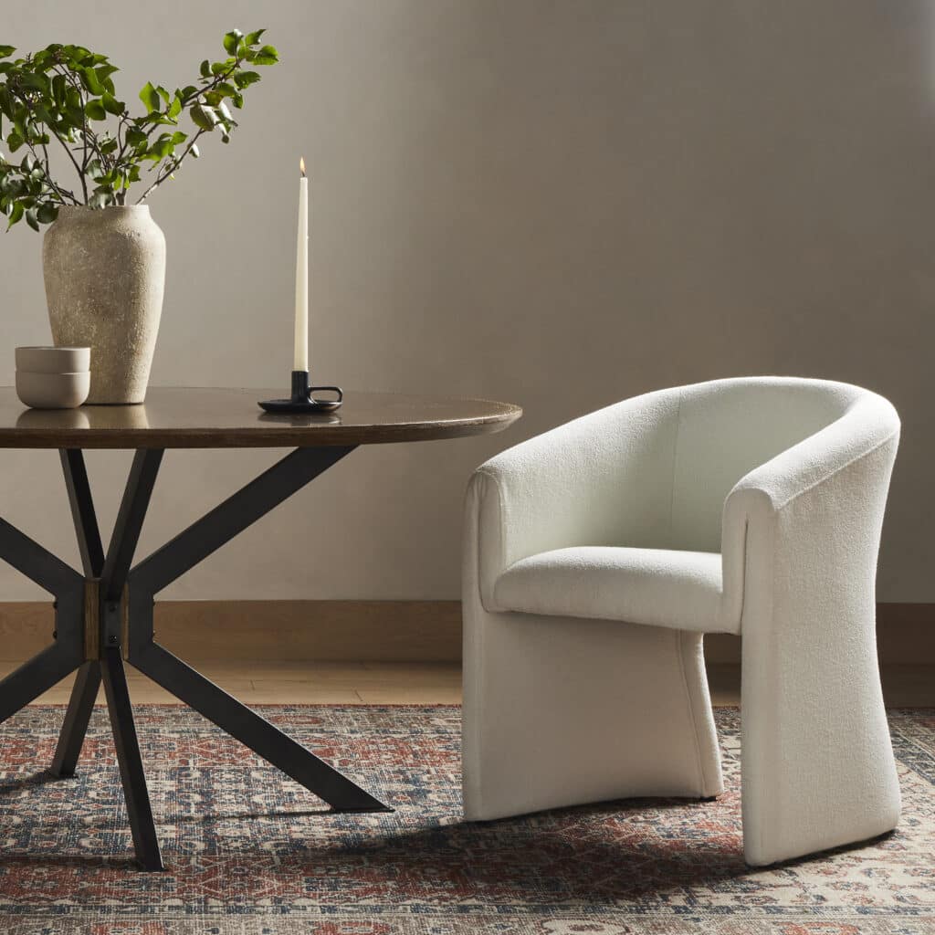 Unique upholstered dining chairs discount