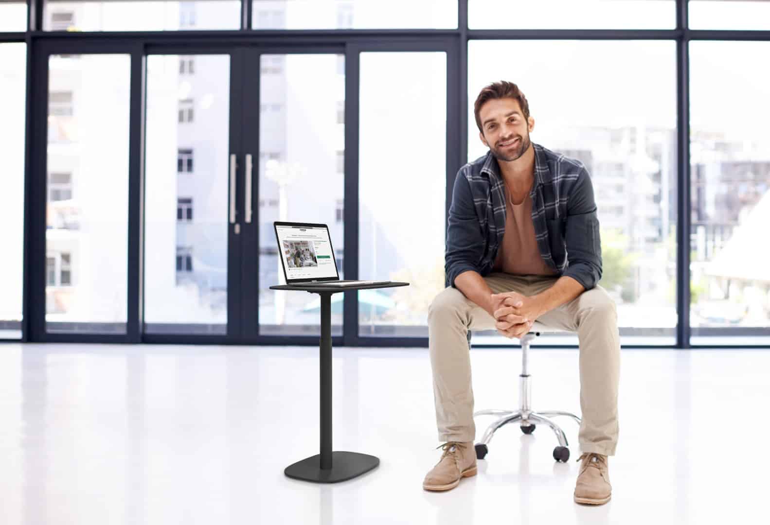 serif-lift-laptop-table-1045-pepper-BDI-height-adjustable-side-table serif-lift-laptop-table-1045