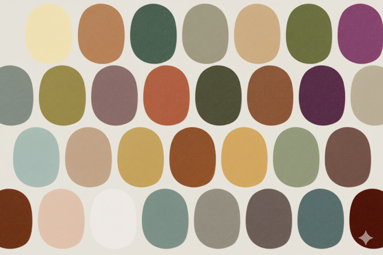Soft Autumn Interior Design Palette